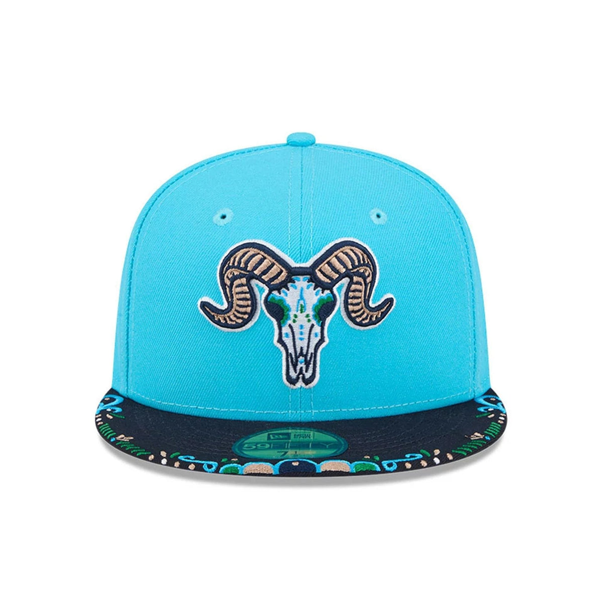 Yard Goats MiLB La Copa 2026 Bright Blue 59FIFTY Fitted Cap-klyvox