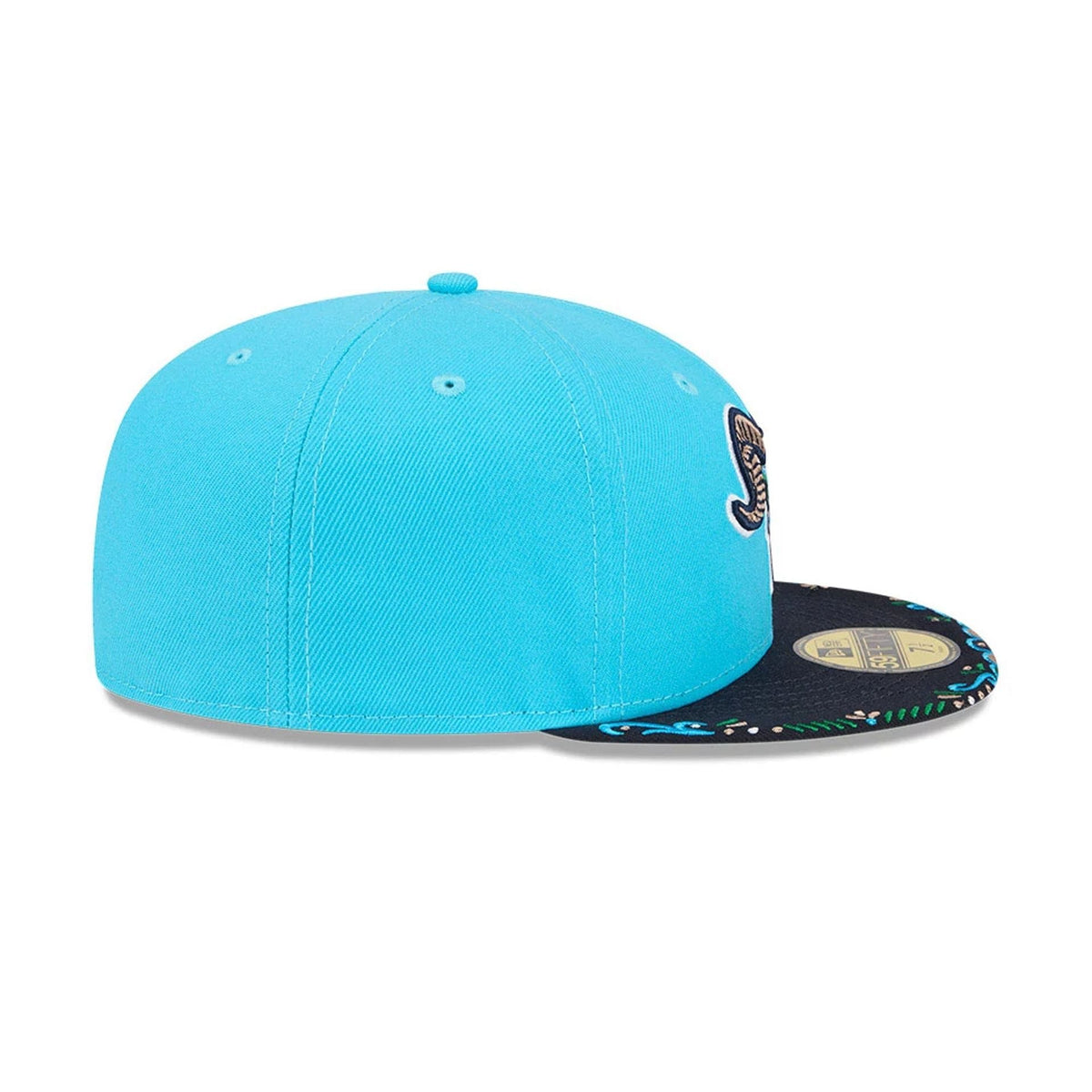 Yard Goats MiLB La Copa 2026 Bright Blue 59FIFTY Fitted Cap-klyvox