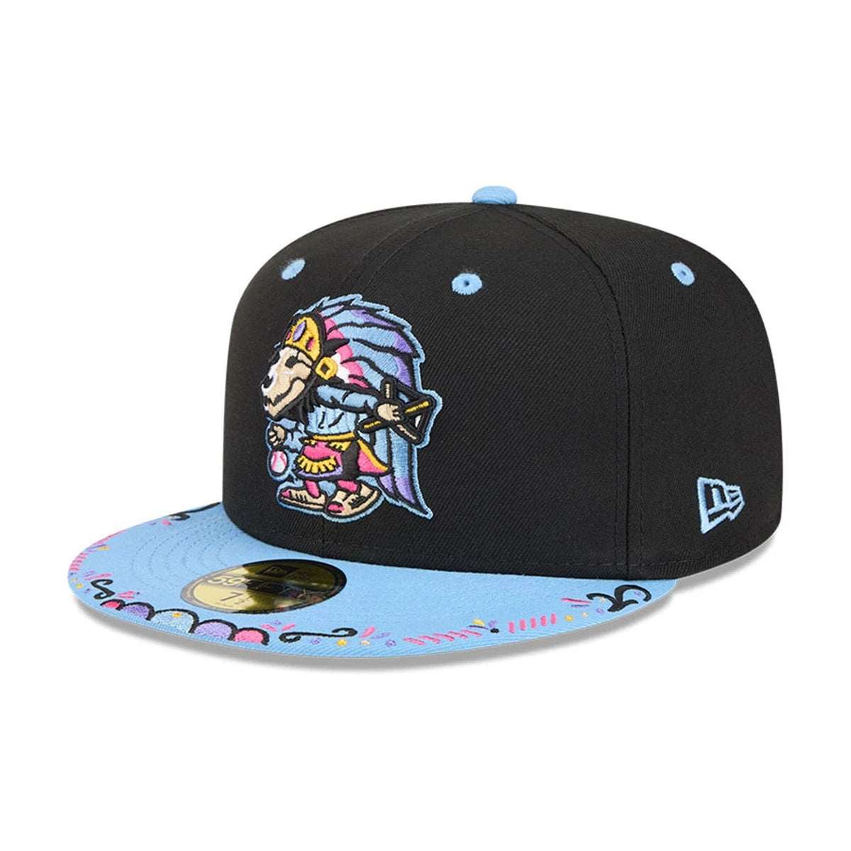 El Paso Chihuahuas MiLB La Copa 2026 Black 59FIFTY Fitted Cap-klyvox