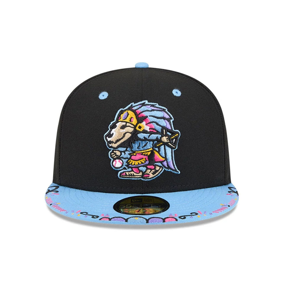 El Paso Chihuahuas MiLB La Copa 2026 Black 59FIFTY Fitted Cap-klyvox