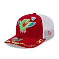 Charlotte Knights MiLB La Copa 2026 Red 9SEVENTY Stretch Snap Adjustable Cap-klyvox