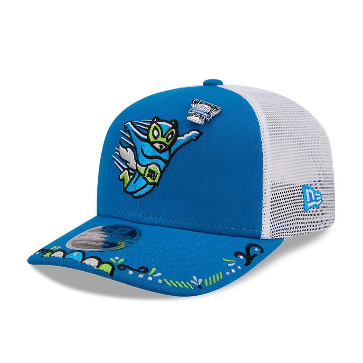 Squirrels MiLB La Copa 2026 Light Blue 9SEVENTY Stretch Snap Adjustable Cap-klyvox
