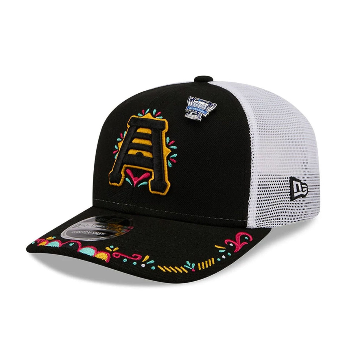 SLC Bee MiLB La Copa 2026 Black 9SEVENTY Stretch Snap Adjustable Cap-klyvox