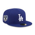 LA Dodgers MLB Jackie Robinson Dark Blue 59FIFTY Fitted Cap-klyvox