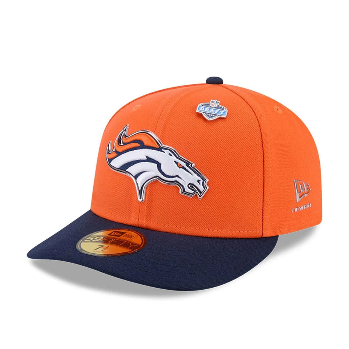 Denver Broncos NFL Draft 2026 Orange 59FIFTY Fitted Cap-klyvox
