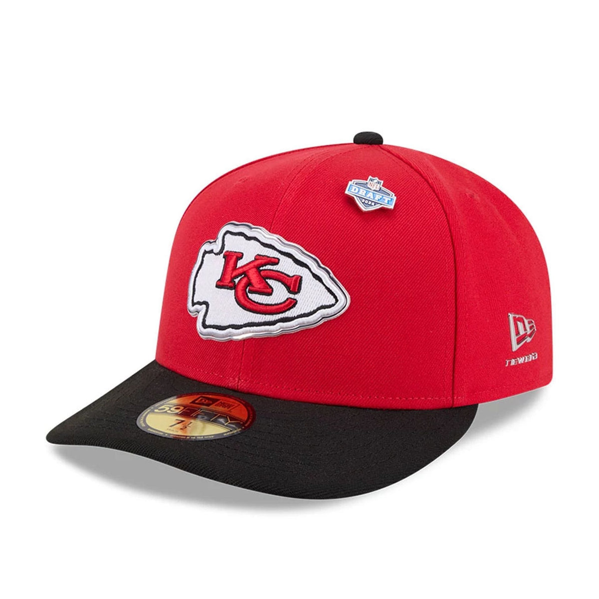 Kansas City Chiefs NFL Draft 2026 Red 59FIFTY Fitted Cap-klyvox