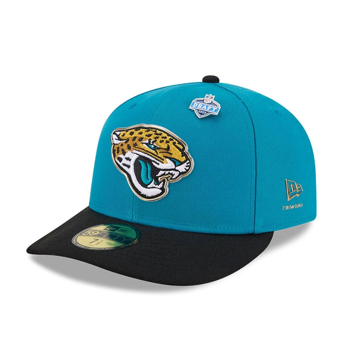 Jacksonville Jaguars NFL Draft 2026 Turquoise 59FIFTY Fitted Cap-klyvox