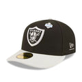 Las Vegas Raiders NFL Draft 2026 Black 59FIFTY Fitted Cap-klyvox