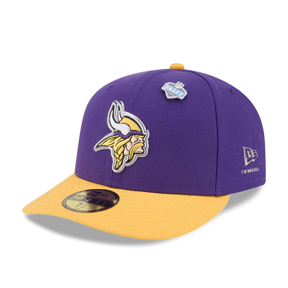 Minnesota Vikings NFL Draft 2026 Purple 59FIFTY Fitted Cap-klyvox