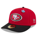 San Francisco 49ers NFL Draft 2026 Red 59FIFTY Fitted Cap-klyvox
