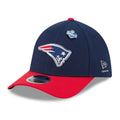 Patriots NFL Draft 2026 Dark Blue 39THIRTY M-Crown Stretch Fit Cap-klyvox
