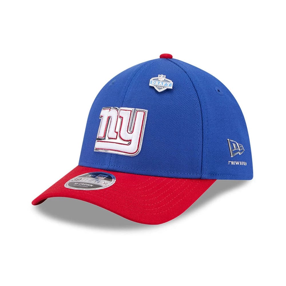 New York Giants NFL Draft 2026 Blue 39THIRTY M-Crown Stretch Fit Cap-klyvox