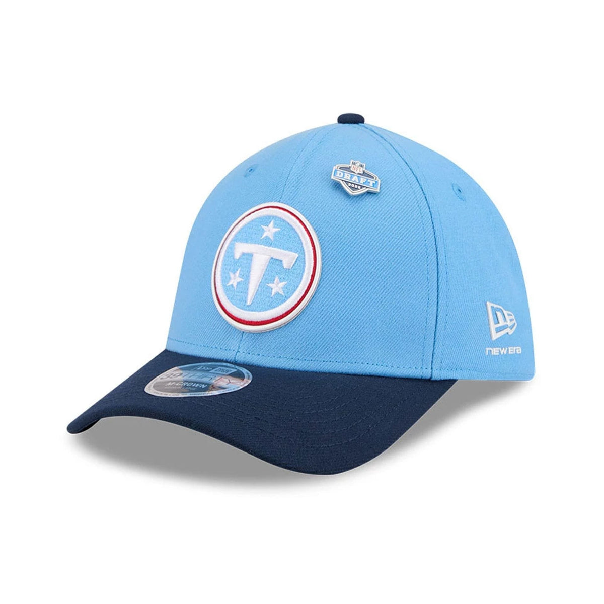 Tennessee Titans NFL Draft 2026 Dark Blue 39THIRTY M-Crown Stretch Fit Cap-klyvox