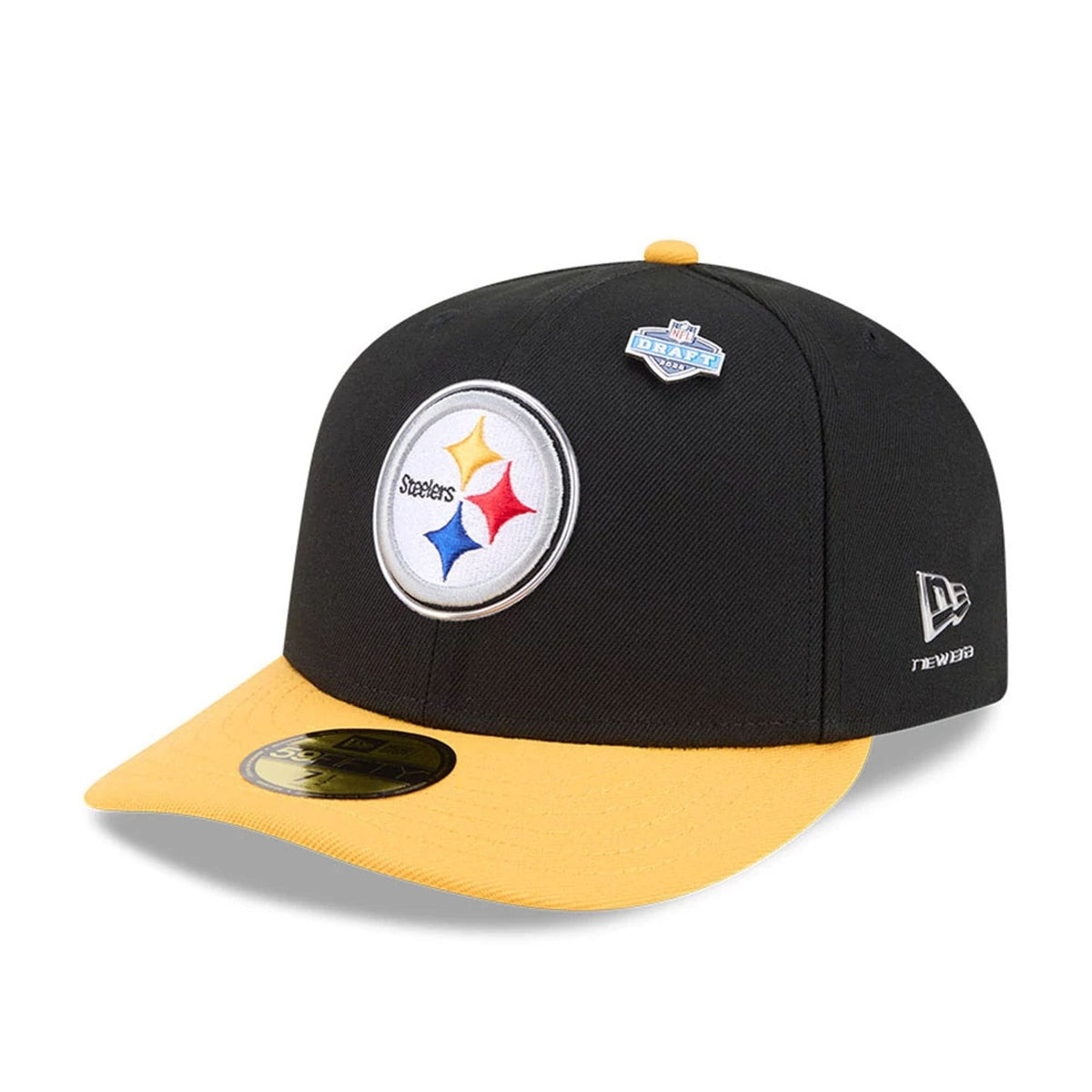 Pittsburgh Steelers NFL Draft 2026 Black 59FIFTY Fitted Cap-klyvox