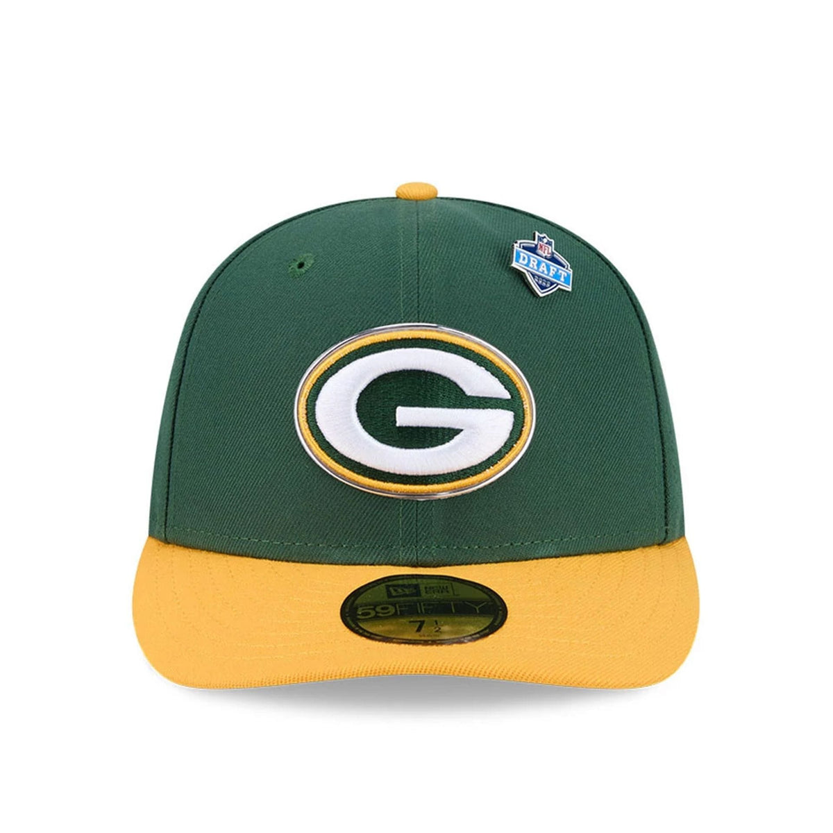 Green Bay Packers NFL Draft 2026 Dark Green 59FIFTY Fitted Cap-klyvox