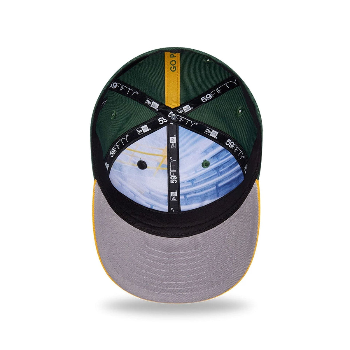 Green Bay Packers NFL Draft 2026 Dark Green 59FIFTY Fitted Cap-klyvox