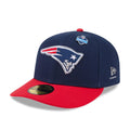 New England Patriots NFL Draft 2026 Dark Blue 59FIFTY Fitted Cap-klyvox