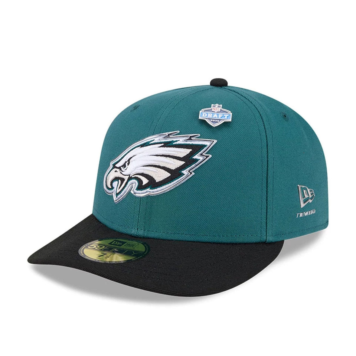 Philadelphia Eagles NFL Draft 2026 Dark Green 59FIFTY Fitted Cap-klyvox