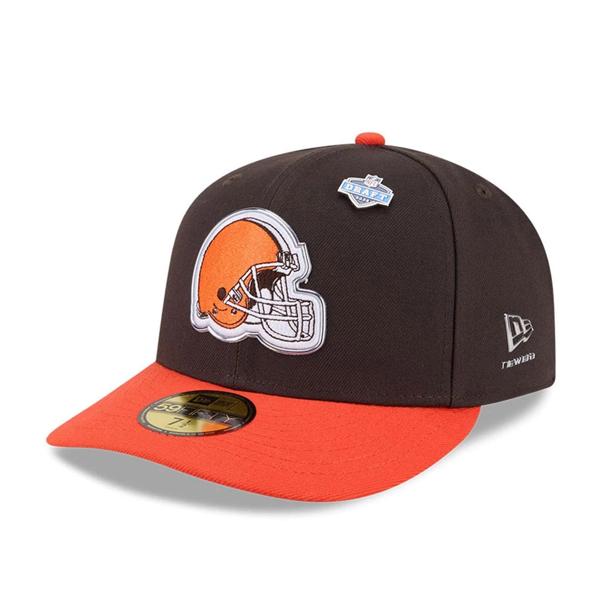 Cleveland Browns NFL Draft 2026 Dark Brown 59FIFTY Fitted Cap-klyvox