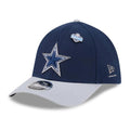 Dallas Cowboys NFL Draft 2026 Dark Blue 39THIRTY M-Crown Stretch Fit Cap-klyvox