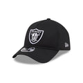 Las Vegas Raiders NFL Quickstrike Black 9FORTY Apex Adjustable Cap-klyvox