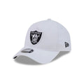 Las Vegas Raiders NFL Quickstrike White 9FORTY Apex Adjustable Cap-klyvox