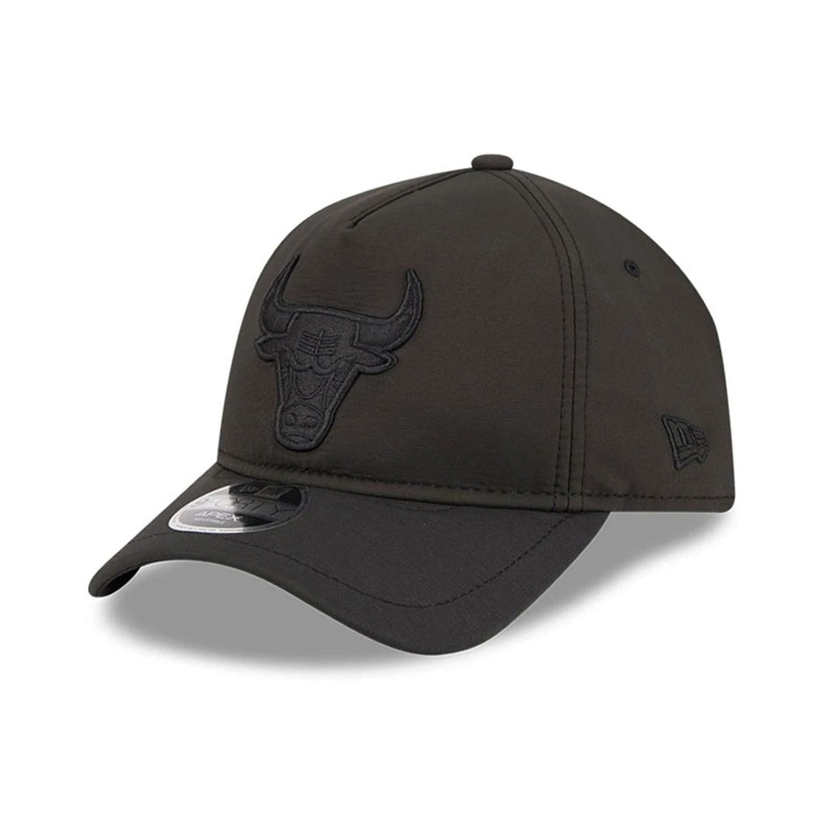Chicago Bulls NBA Quickstrike Black 9FORTY Apex Adjustable Cap-klyvox