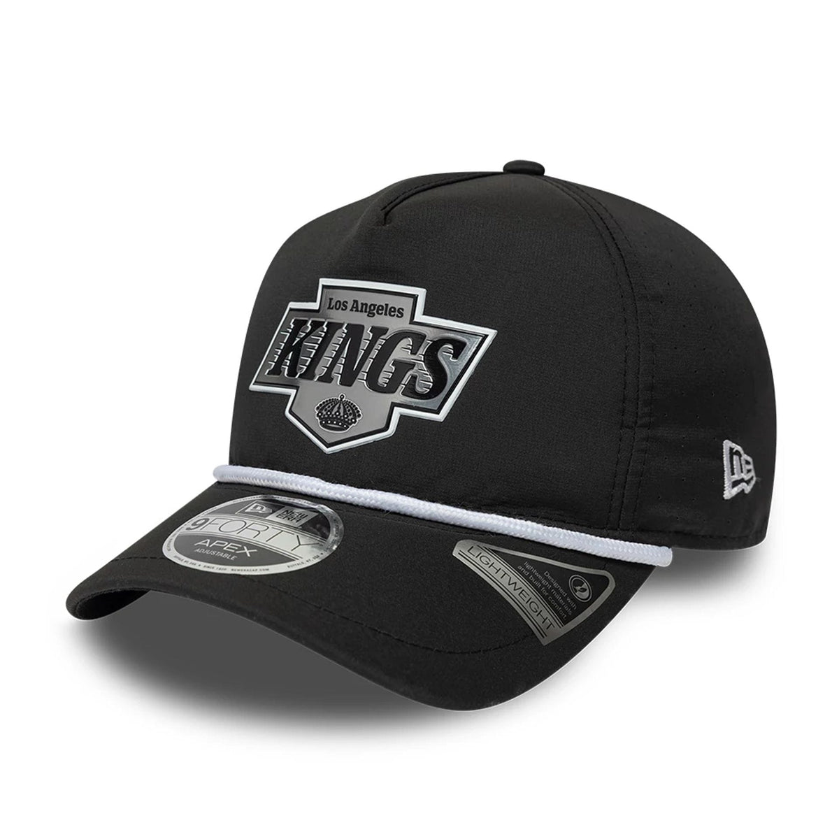 LA Kings NHL Quickstrike Black 9FORTY Apex Adjustable Cap-klyvox