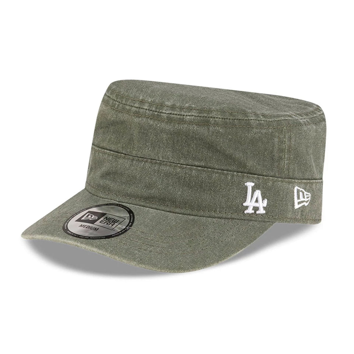 LA Dodgers MLB Military Quickstrike Green Military Cap-klyvox