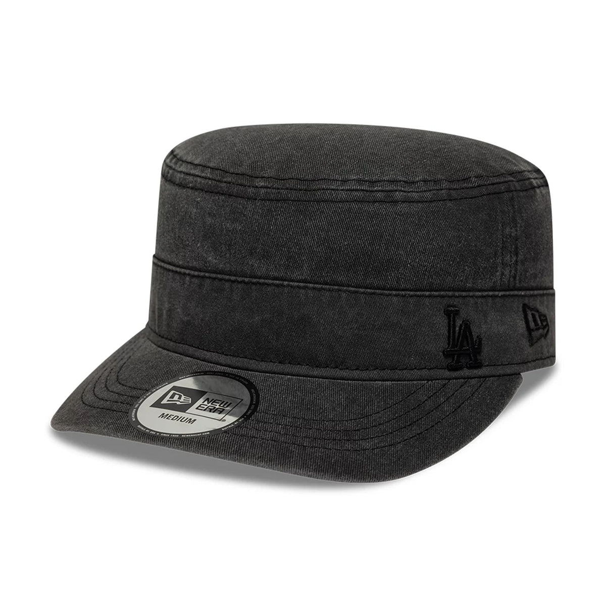 LA Dodgers MLB Military Quickstrike Black Military Cap-klyvox