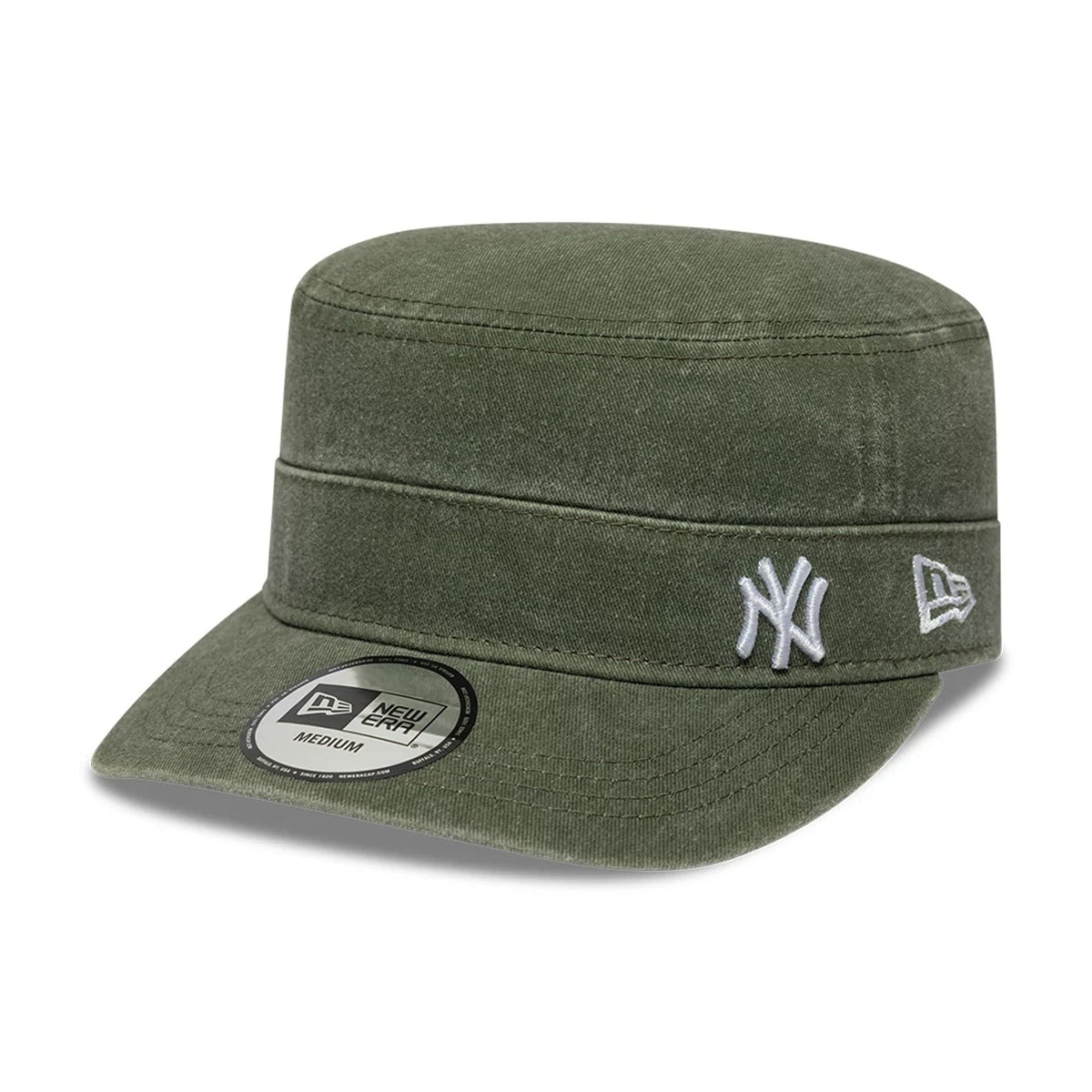 New York Yankees MLB Military Quickstrike Green Military Cap-klyvox