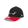 Storm MiLB On Field Black 39THIRTY M-Crown Stretch Fit Cap-klyvox
