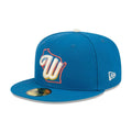 Milwaukee Brewers MLB City Connect Blue 59FIFTY Fitted Cap-klyvox
