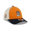 Padres MLB City Connect Orange 39THIRTY M-Crown A-Frame Stretch Fit Cap-klyvox