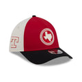 Rangers MLB City Connect Red 39THIRTY M-Crown A-Frame Stretch Fit Cap-klyvox