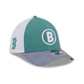 Red Sox MLB City Connect Dark Green 39THIRTY M-Crown A-Frame Stretch Fit Cap-klyvox