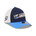 Dodgers MLB City Connect Navy 39THIRTY M-Crown A-Frame Stretch Fit Cap-klyvox