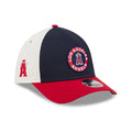 Angels MLB City Connect Navy 39THIRTY M-Crown A-Frame Stretch Fit Cap-klyvox