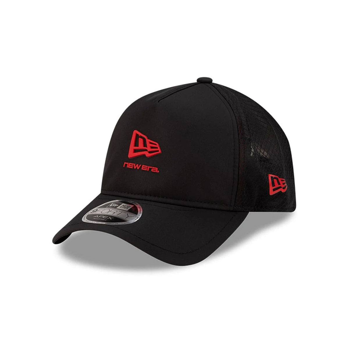 New Era Black & Red 9FORTY Apex Cap-klyvox