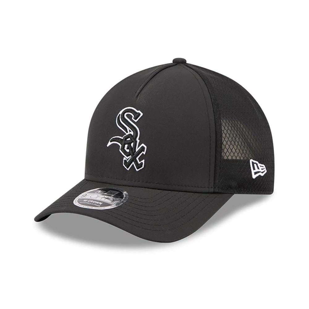 White Sox MLB Batting Practice 2026 Black 9FORTY M-Crown A-Frame Adjustable Cap-klyvox