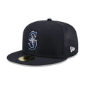 Seattle Mariners MLB Batting Practice 2026 Navy 59FIFTY Fitted Cap-klyvox
