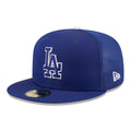LA Dodgers MLB Batting Practice 2026 Dark Blue 59FIFTY Fitted Cap-klyvox