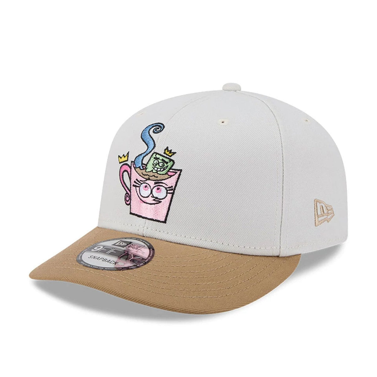 Nickelodeon Fairly Oddparents Light Beige 9FIFTY Snapback Adjustable Cap-klyvox