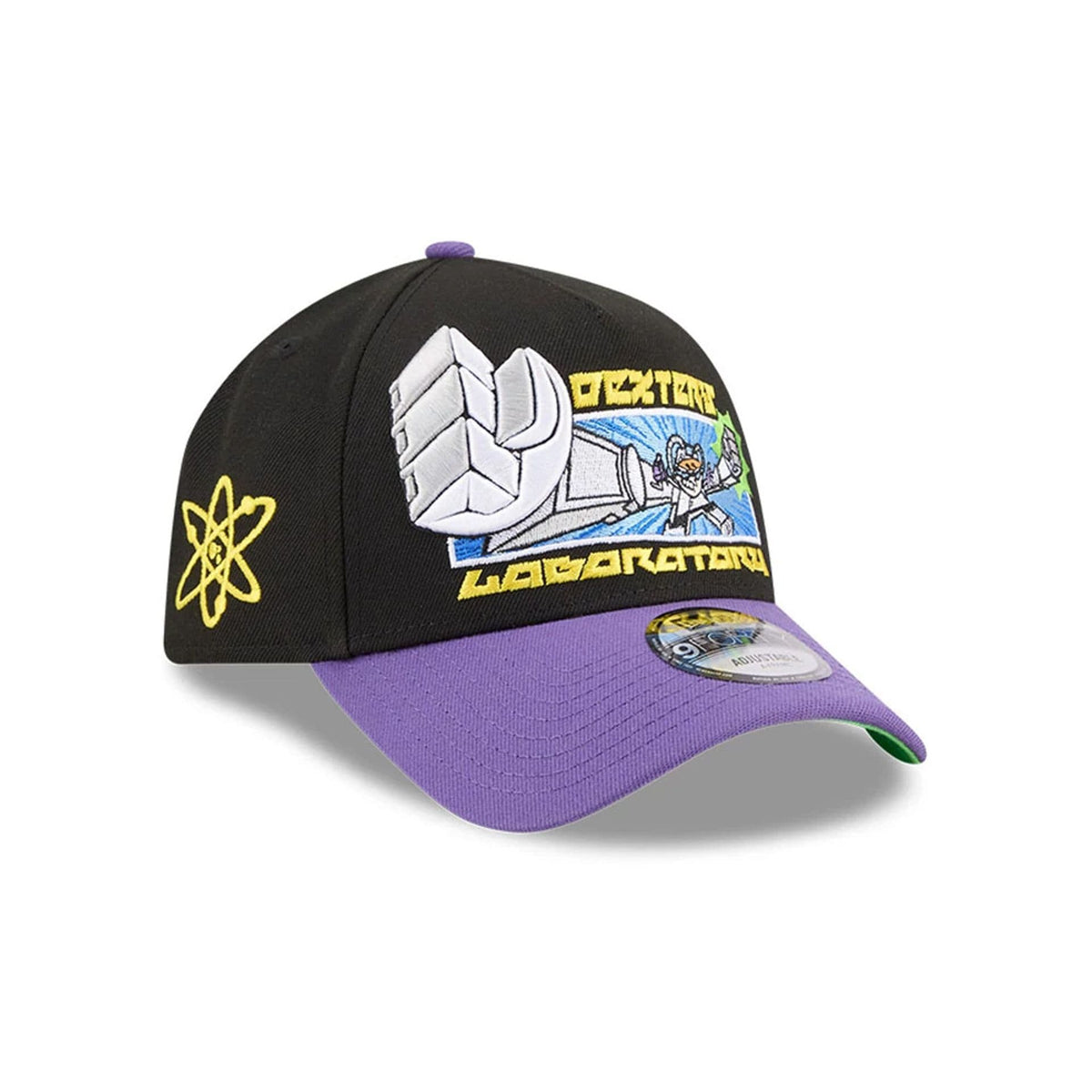 Dexter's Laboratory Dex-Transformer Black 9FORTY A-Frame Cap-klyvox