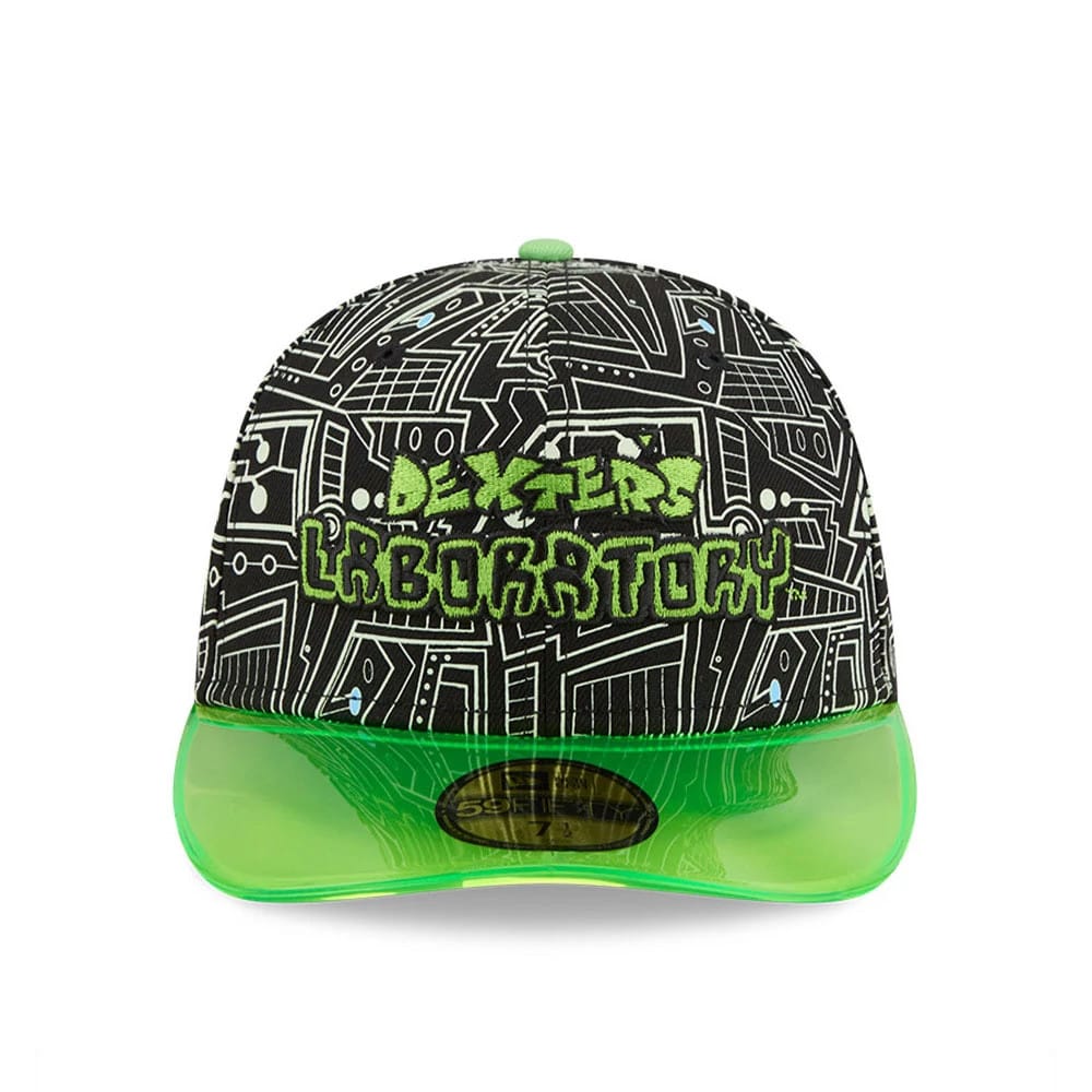 Dexter's Laboratory Black 59FIFTY Fitted Cap-klyvox