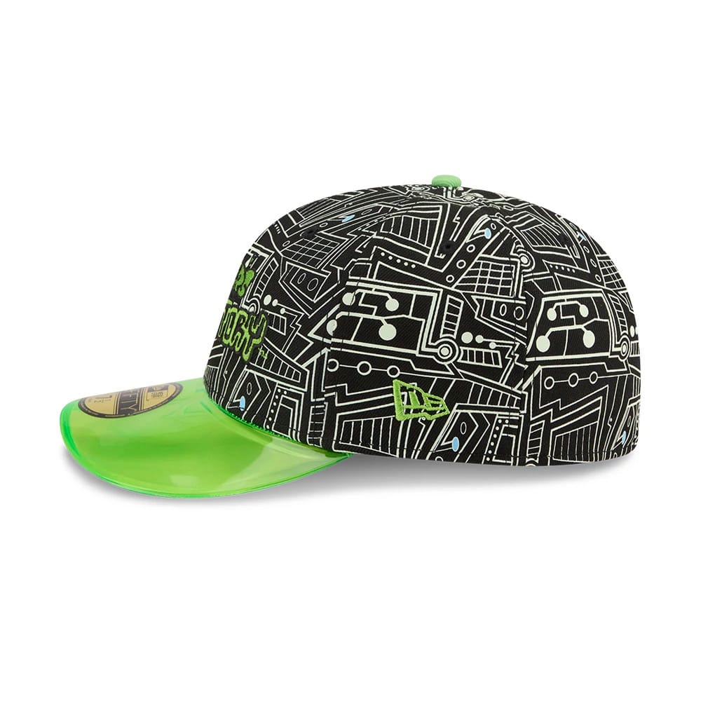 Dexter's Laboratory Black 59FIFTY Fitted Cap-klyvox