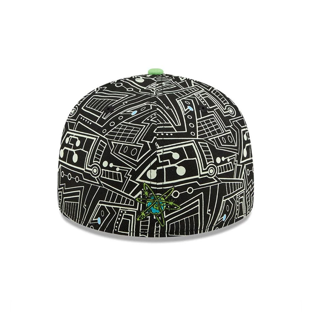 Dexter's Laboratory Black 59FIFTY Fitted Cap-klyvox