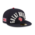 WBC Great Britain Classical Script Navy Retro Crown 59FIFTY Fitted Cap-klyvox