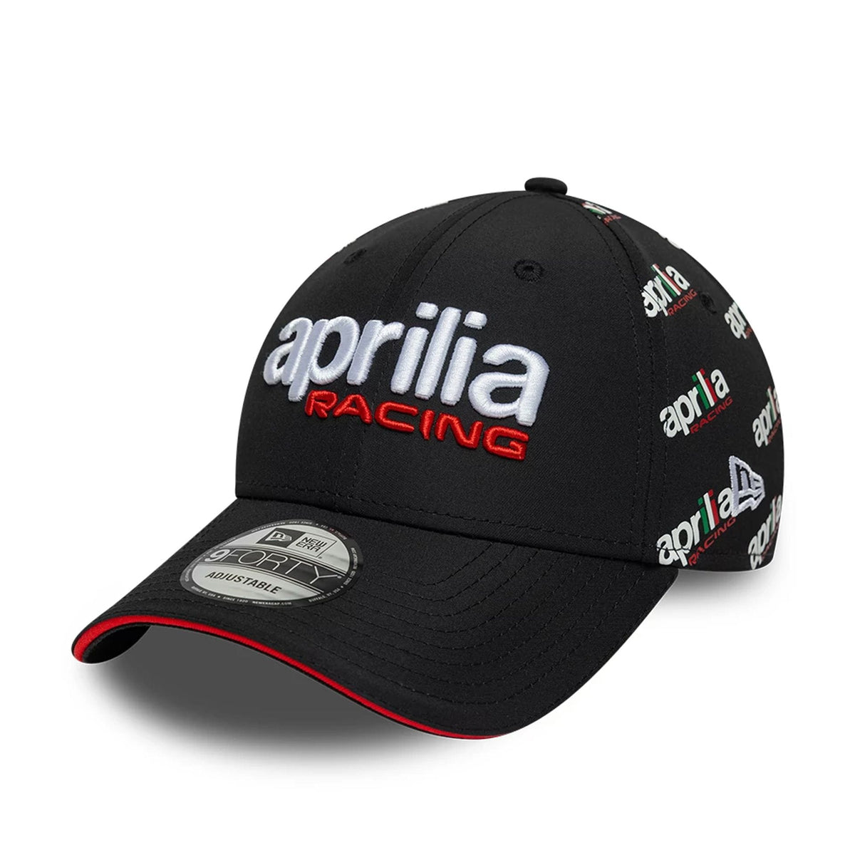 Aprilia All Over Print Black 9FORTY Adjustable Cap-klyvox
