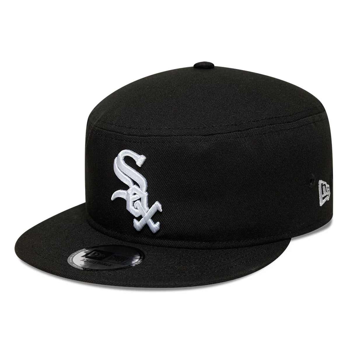Chicago White Sox MLB Poly Black Pillbox Adjustable Cap-klyvox